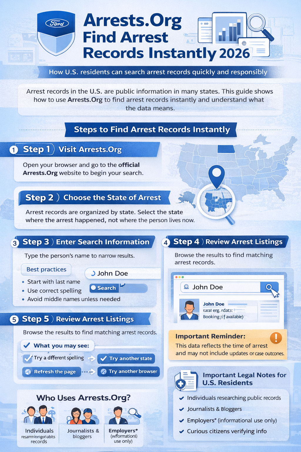 Arrests.Org Find Arrest Records