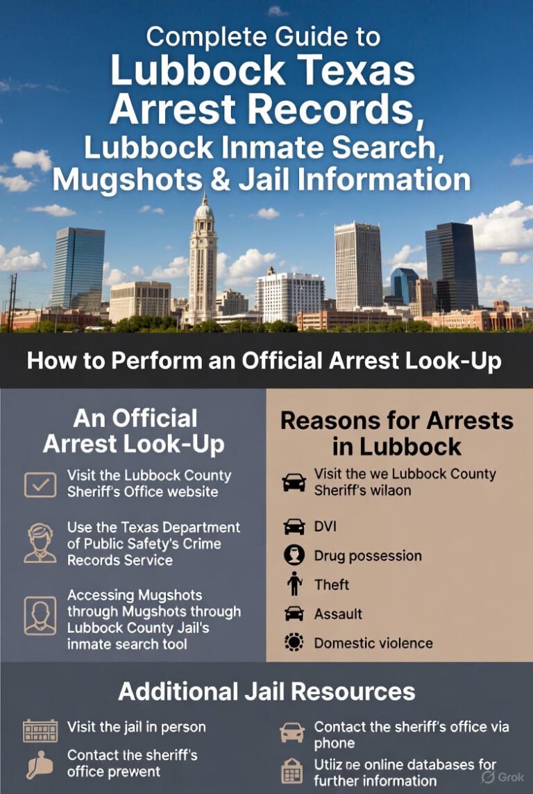 Lubbock Texas Arrests